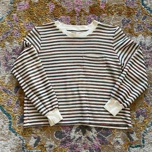 Madewell long sleeve tee 🌈